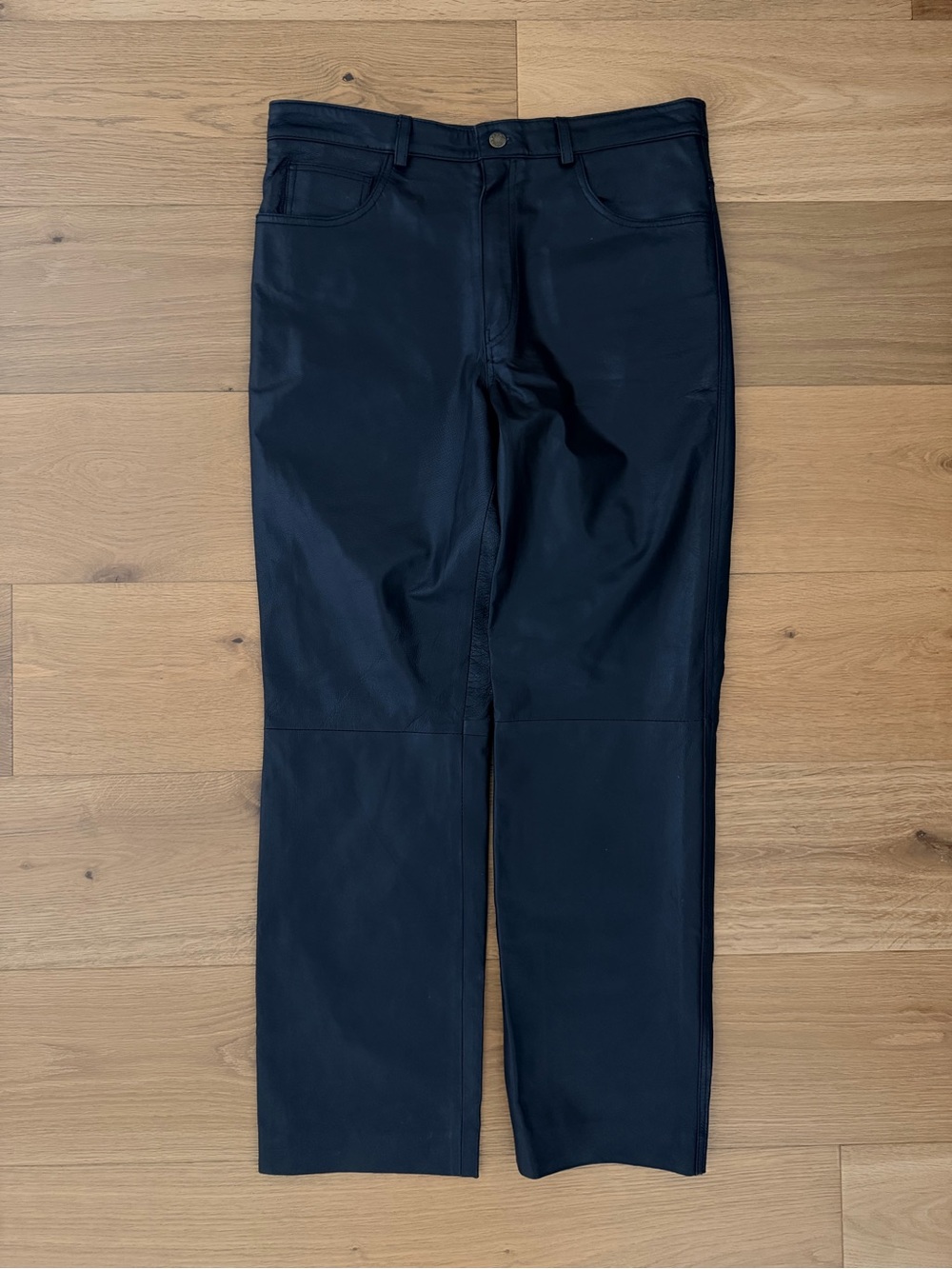 100% Leather Biker Pants Mens Size 34 USA Bikers Dream Apparel